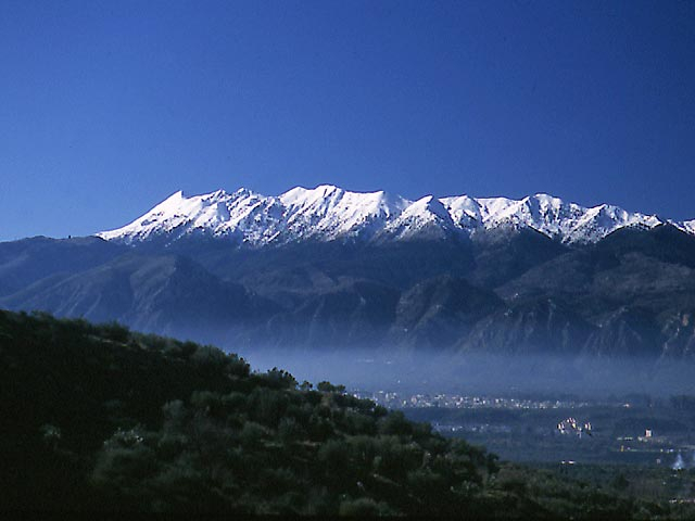 Sparta - Mt. Taygetus, haunt of Artemis